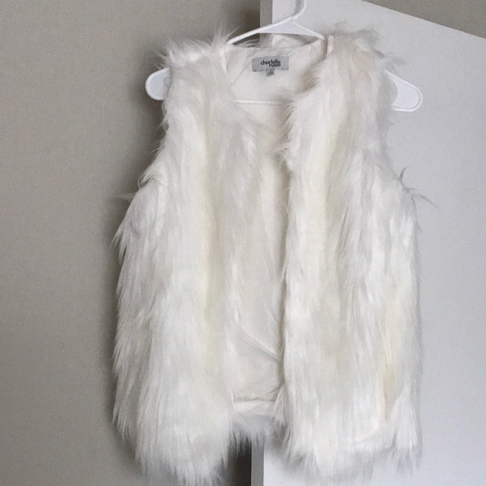 Faux fur vest